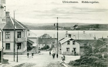 Gammalt foto från Riddargatan