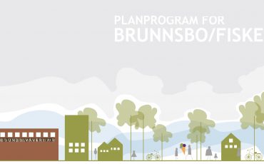 Bild på framsidan av dokumentet Planprogram Brunnsbo-Fiskebacken