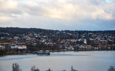 Vy över Ulricehamns stad